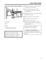 Preview for 79 page of Miele KM 5947 Operating And Installation Instructions