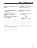 Preview for 27 page of Miele KM 5954 Operating And Installation Instructions