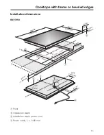 Preview for 51 page of Miele KM 5954 Operating And Installation Instructions