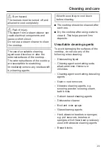 Preview for 23 page of Miele KM 6002 Operating And Installation Instructions