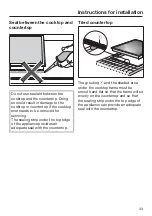 Preview for 33 page of Miele KM 6002 Operating And Installation Instructions