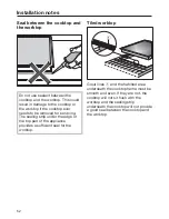 Предварительный просмотр 52 страницы Miele KM 611 Series Operating And Installation Instructions