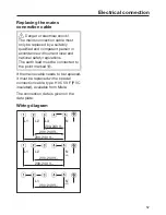 Предварительный просмотр 57 страницы Miele KM 611 Series Operating And Installation Instructions