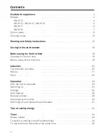 Preview for 2 page of Miele KM 6113 Operating And Installation Manual