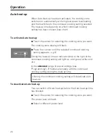 Preview for 26 page of Miele KM 6113 Operating And Installation Manual