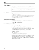 Preview for 22 page of Miele KM 6208 Operating And Installation Instructions