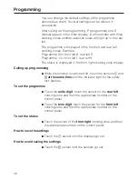 Preview for 46 page of Miele KM 6208 Operating And Installation Instructions