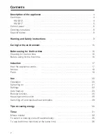 Preview for 2 page of Miele KM 6312 Operating And Installation Instructions