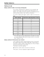 Preview for 40 page of Miele KM 6312 Operating And Installation Instructions