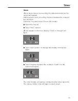 Preview for 35 page of Miele KM 6317 Operating And Installation Manual