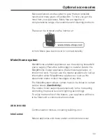 Preview for 53 page of Miele KM 6317 Operating And Installation Manual