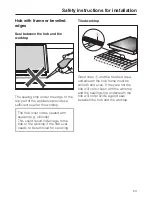 Preview for 63 page of Miele KM 6317 Operating And Installation Manual