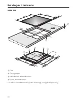 Preview for 66 page of Miele KM 6317 Operating And Installation Manual