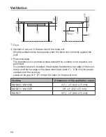 Preview for 58 page of Miele KM 6360 Operating And Installation Instructions