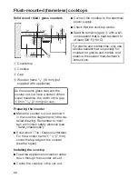 Preview for 68 page of Miele KM 6360 Operating And Installation Instructions