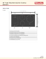 Preview for 3 page of Miele KM 6375 Manual