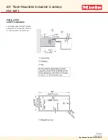 Предварительный просмотр 5 страницы Miele KM 6375 Manual