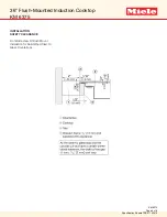 Предварительный просмотр 6 страницы Miele KM 6375 Manual