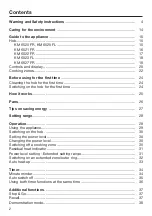 Preview for 2 page of Miele KM 6520 FL Operating And Installation Instructions