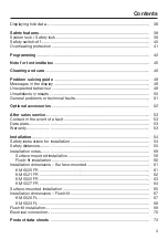 Preview for 3 page of Miele KM 6520 FL Operating And Installation Instructions