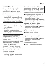 Preview for 35 page of Miele KM 6520 FL Operating And Installation Instructions