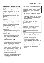 Preview for 47 page of Miele KM 6520 FL Operating And Installation Instructions