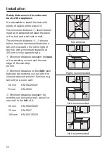 Preview for 56 page of Miele KM 6520 FL Operating And Installation Instructions