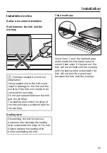 Preview for 59 page of Miele KM 6520 FL Operating And Installation Instructions