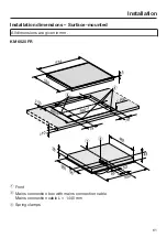 Preview for 61 page of Miele KM 6520 FL Operating And Installation Instructions