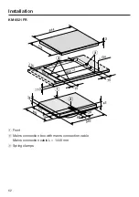 Preview for 62 page of Miele KM 6520 FL Operating And Installation Instructions