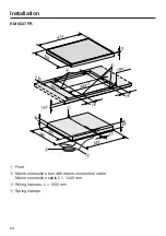 Preview for 64 page of Miele KM 6520 FL Operating And Installation Instructions