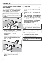 Preview for 66 page of Miele KM 6520 FL Operating And Installation Instructions