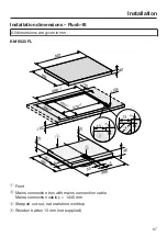 Preview for 67 page of Miele KM 6520 FL Operating And Installation Instructions