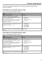 Preview for 73 page of Miele KM 6520 FL Operating And Installation Instructions