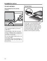 Preview for 56 page of Miele KM 6564 FL Operating And Installation Instructions