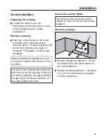 Preview for 61 page of Miele KM 6564 FL Operating And Installation Instructions