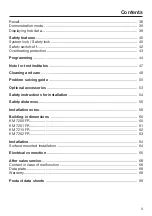 Preview for 3 page of Miele KM 7200 FR Operating And Installation Instructions