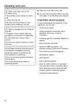 Preview for 48 page of Miele KM 7200 FR Operating And Installation Instructions