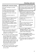 Preview for 49 page of Miele KM 7200 FR Operating And Installation Instructions