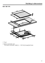 Preview for 61 page of Miele KM 7200 FR Operating And Installation Instructions