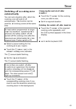 Preview for 43 page of Miele KM 7404 FX Operating And Installation Instructions