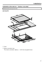 Preview for 67 page of Miele KM 7404 FX Operating And Installation Instructions