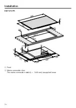 Preview for 70 page of Miele KM 7404 FX Operating And Installation Instructions