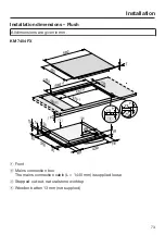 Preview for 73 page of Miele KM 7404 FX Operating And Installation Instructions