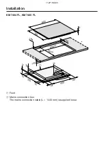 Preview for 10 page of Miele KM 7464 FL Installation Manual