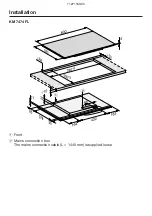 Preview for 12 page of Miele KM 7464 FL Installation Manual