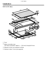 Preview for 16 page of Miele KM 7464 FL Installation Manual