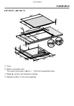 Preview for 17 page of Miele KM 7464 FL Installation Manual