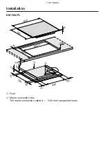 Предварительный просмотр 9 страницы Miele KM 7564 FL Installation Manual