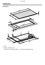 Предварительный просмотр 15 страницы Miele KM 7564 FL Installation Manual